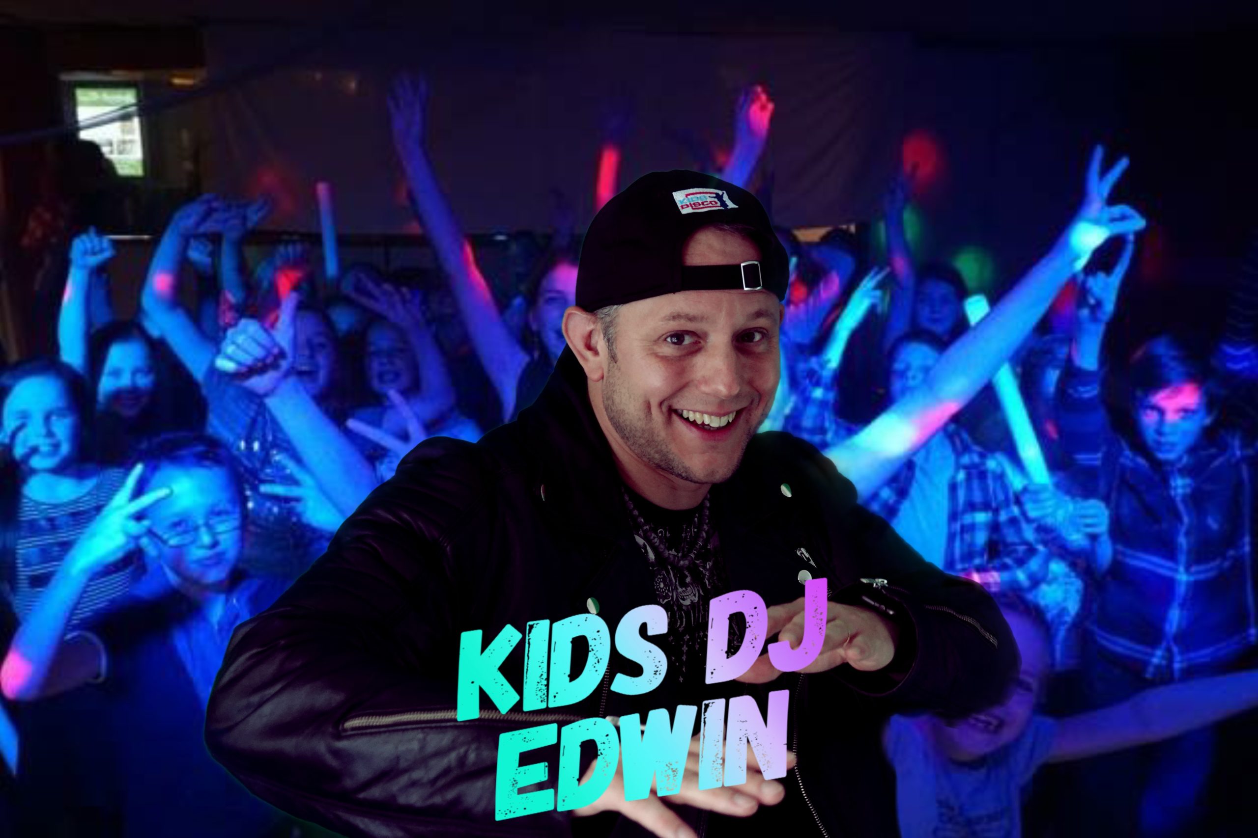 Kids DJ Edwin zwemdisco